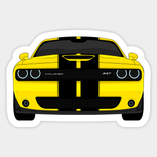 CHALLENGER YELLOW Sticker